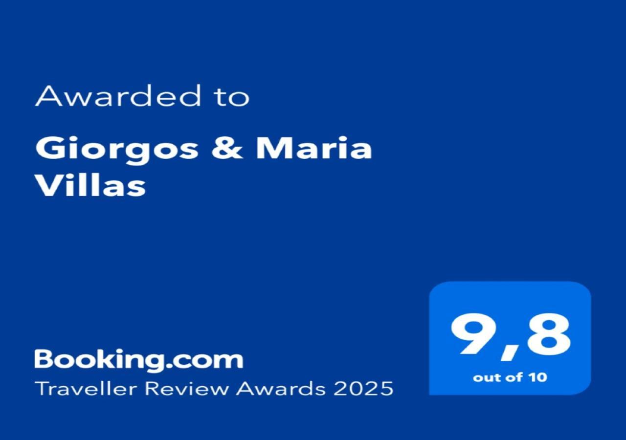 Giorgos & Maria Villas Agios Matthaios  Екстер'єр фото